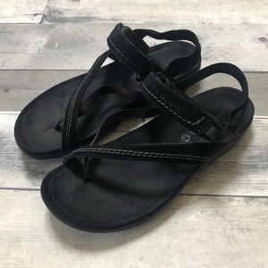 Merrell Femmes Black Sandals Excellent Condition